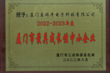 厦门最具成长性中小企业